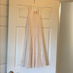 Lacy White Summer Dress